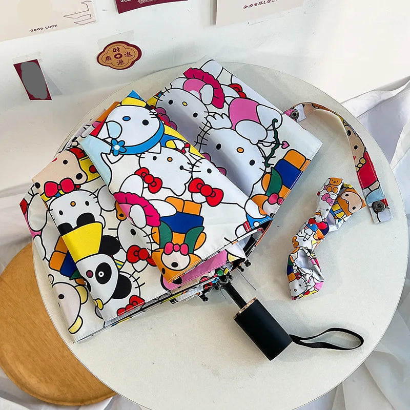 Paraguas Hello Kitty