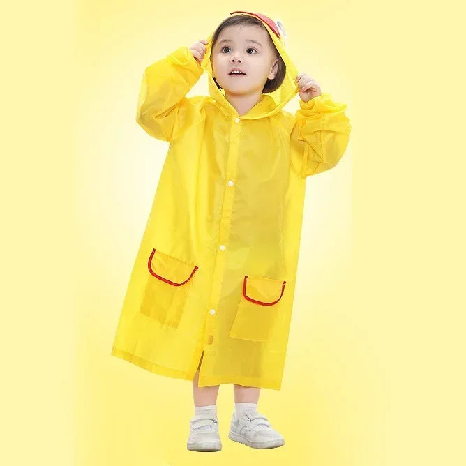 Chaqueta Impermeable con Capucha