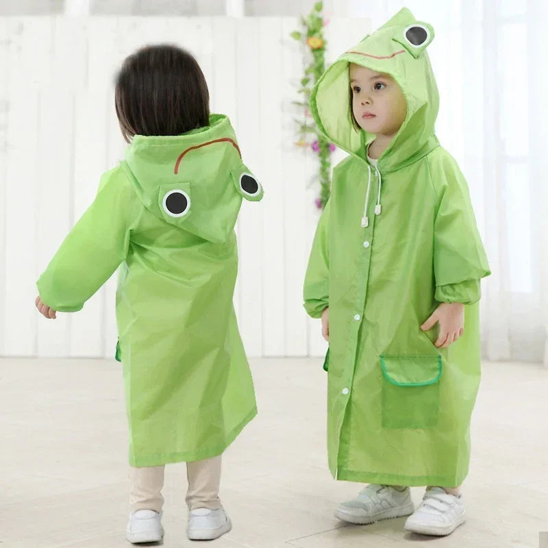 Chaqueta Impermeable con Capucha