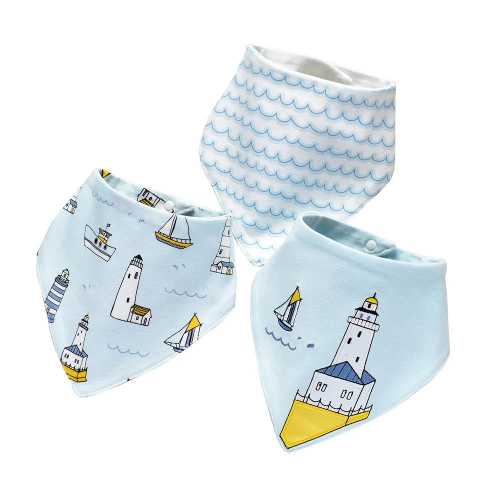 Set 3 Bandanas Algodón
