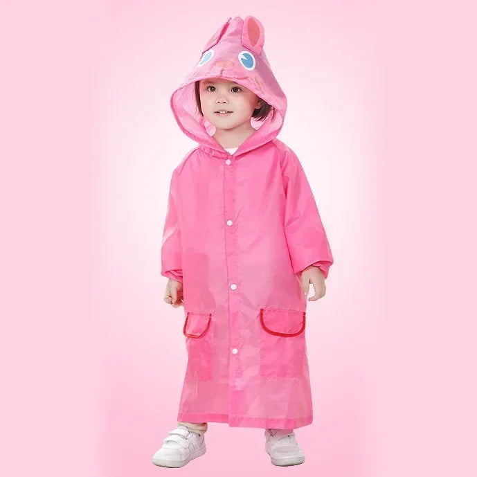Chaqueta Impermeable con Capucha