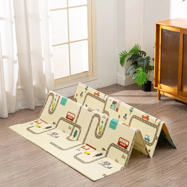 Play Mat - Alfombra Antigolpes Reversible y Plegable 180*200