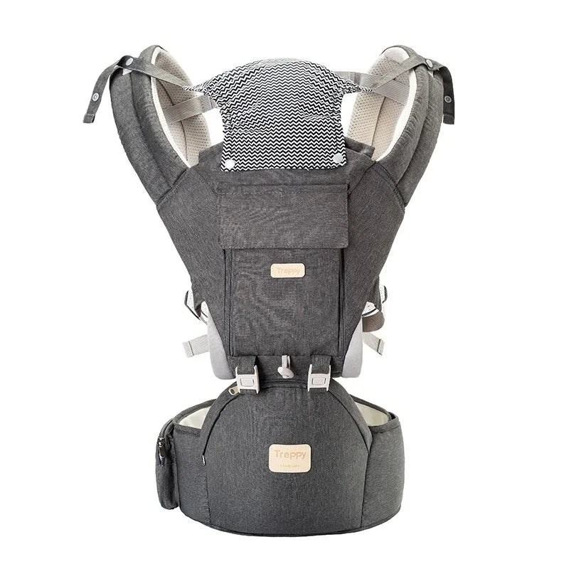 Mochila Porteo Ergonómica plomo