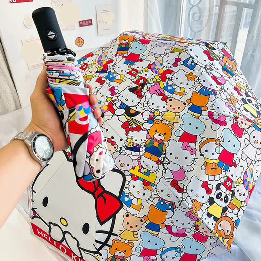 Paraguas Hello Kitty