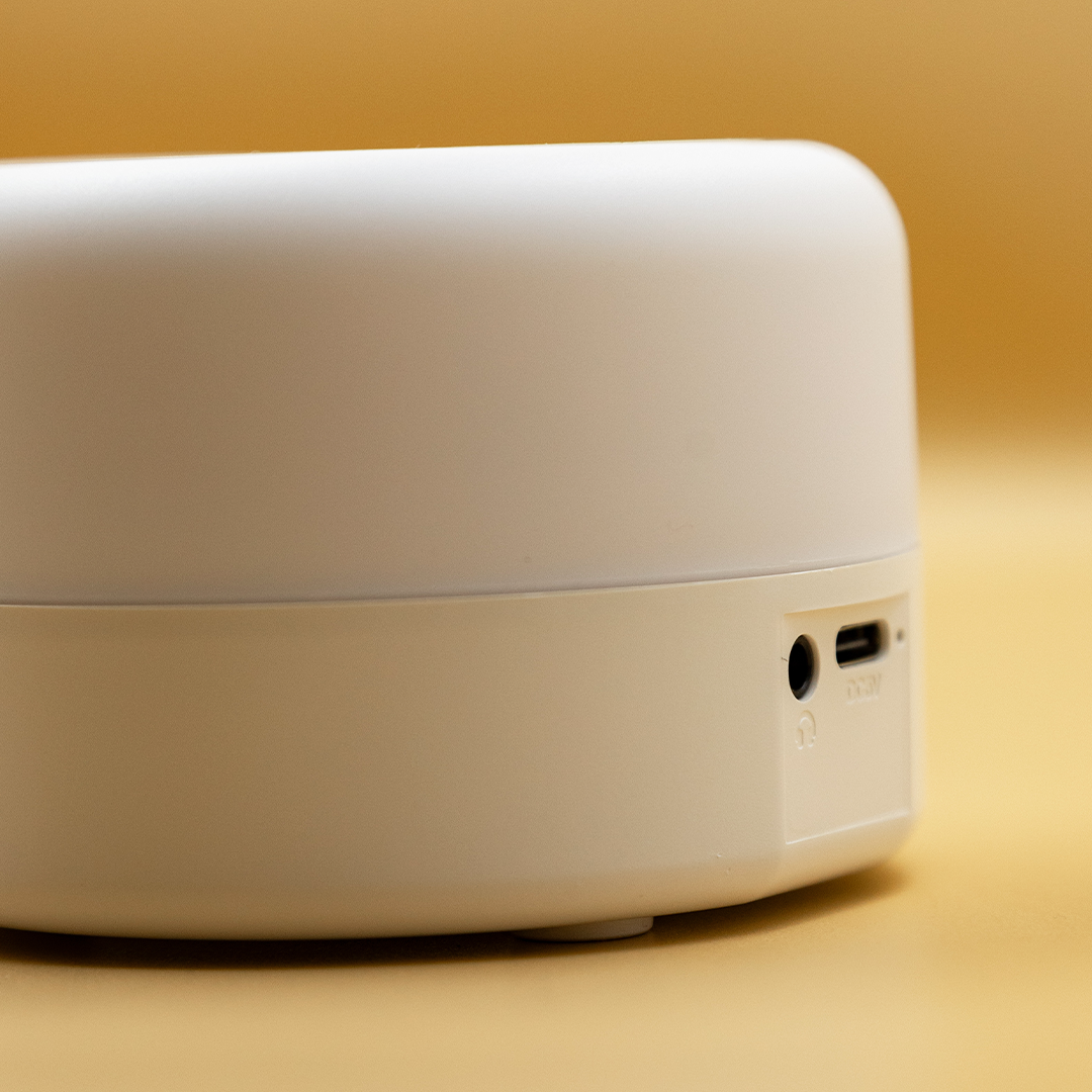 Milú – Máquina de Ruido Blanco, Sonidos Relajantes y Luz Nocturna